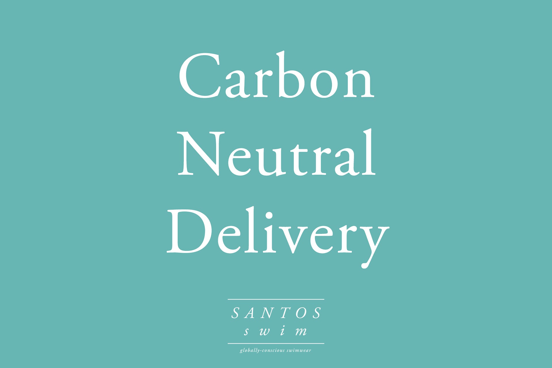 Introducing: Carbon Neutral Delivery